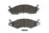 JAPKO 50059 Brake Pad Set, disc brake